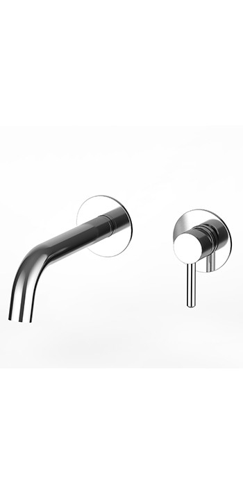 101-4020 Concealed basin mixer